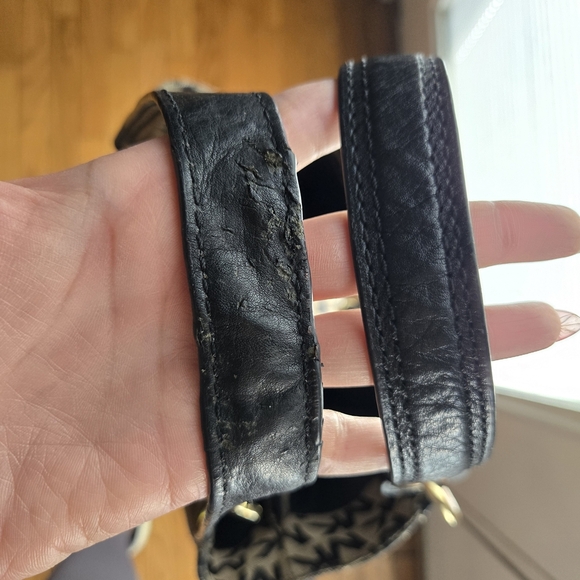 Michael Kors Black and Tan Women's Bag - Picture 12 of 13